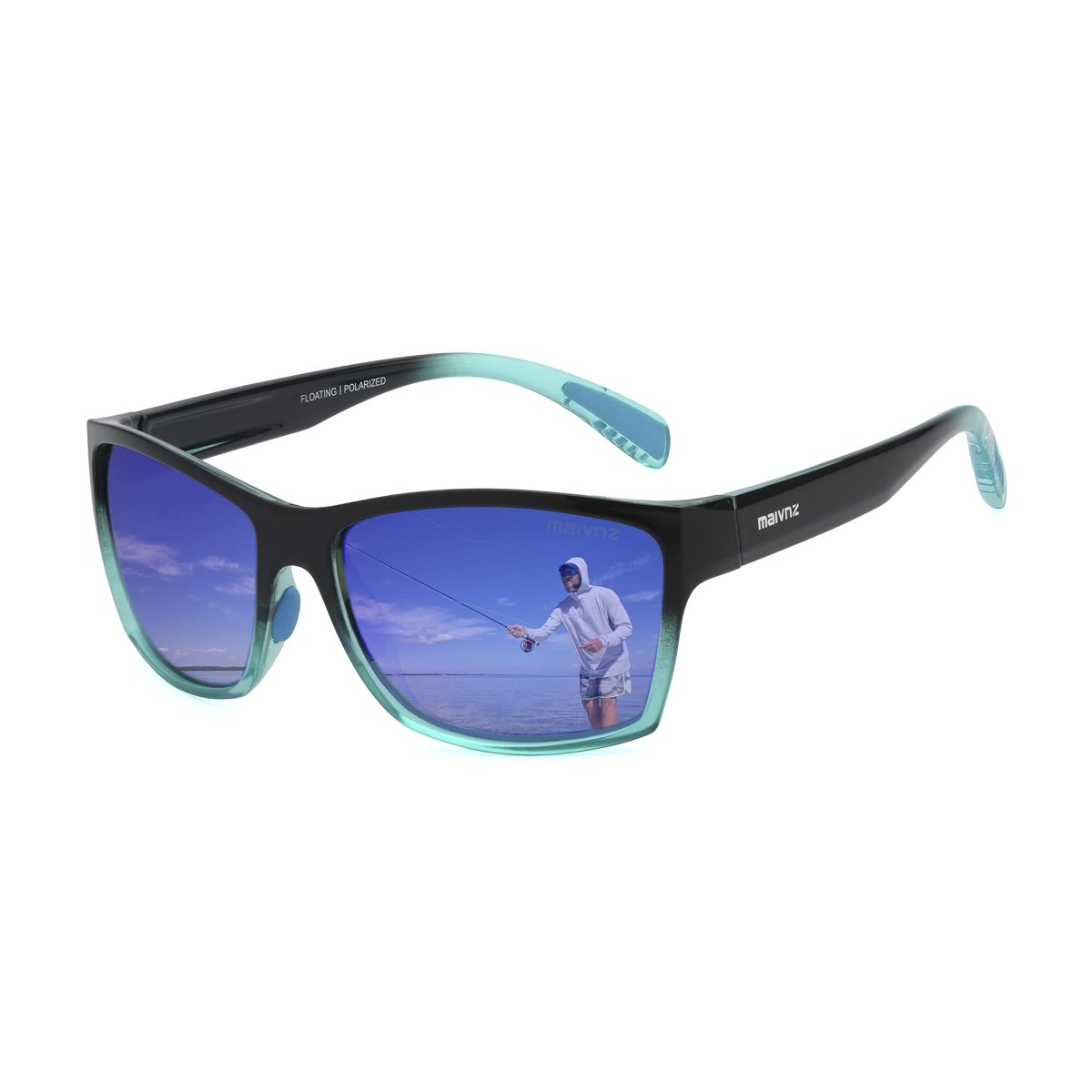  maivnz Floating Polarized Fishing Sunglasses for Men Surfing  Kayaking UV Protection Unsinkable Water Sport Sun Glasses MZ871 (Black  Casual/Blue) : Sports & Outdoors