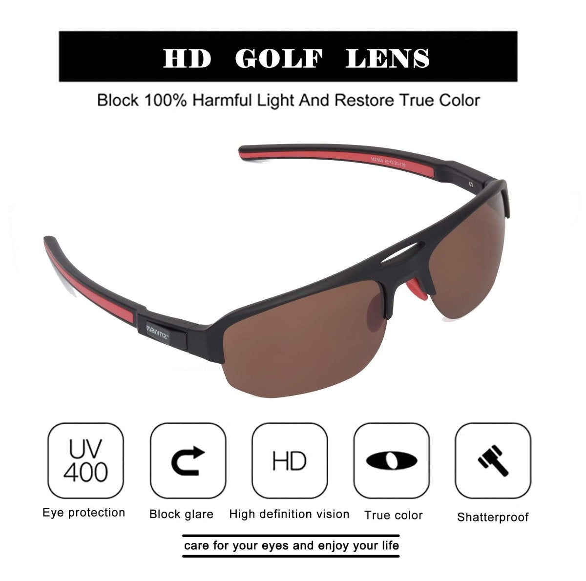 Golf Sports Sunglasses